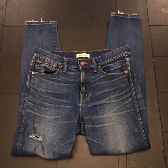 Madewell Denim - Madewell 9” High Riser Skinny Skinny Jeans - SZ 31